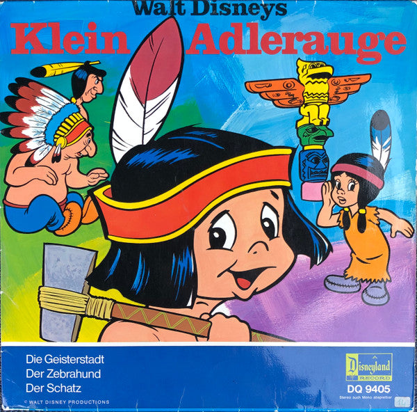 Heinrich Riethmüller : Walt Disneys Klein Adlerauge (LP, Album)