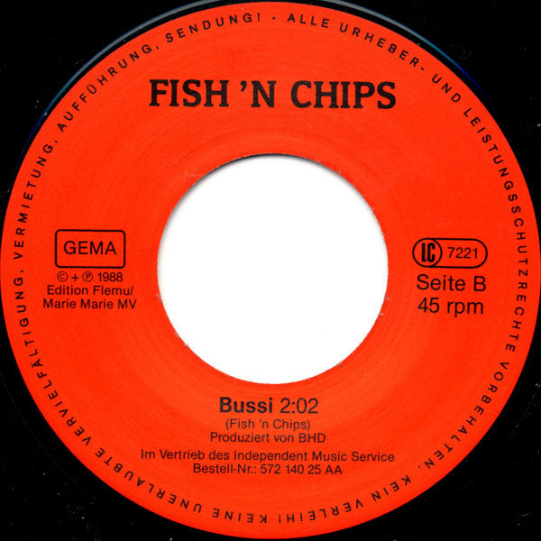 Fish 'n Chips : Sssssseehund (7", Single)