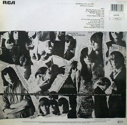 Jefferson Airplane : Surrealistic Pillow (LP, Album, RE)