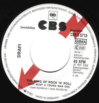 Drafi Deutscher : The King Of Rock 'n' Roll (Why Must A Young Man Die) (7", Single, Promo)