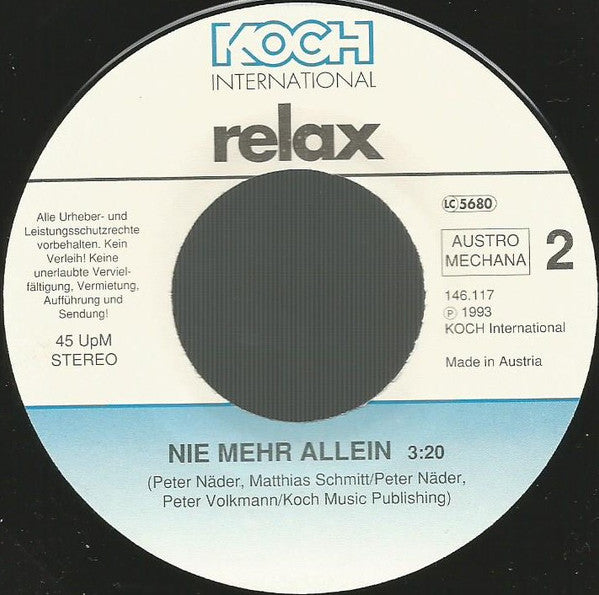 Relax (2) : I Hab' Di' So Gern (7")
