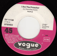 People (31) : I Am The Preacher / September's Son (7", Single)
