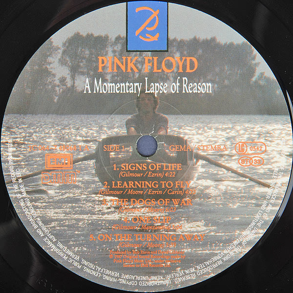 Pink Floyd : A Momentary Lapse Of Reason (LP, Album, Gat)