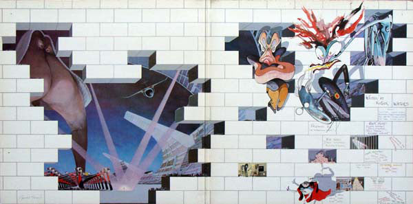 Pink Floyd : The Wall (2xLP, Album, RE, Gat)