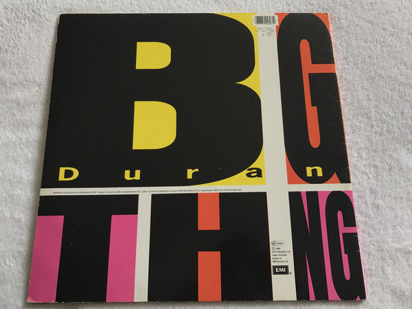 Duran Duran : Big Thing (LP, Album, Gat)