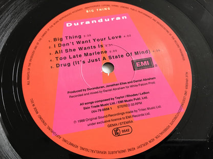 Duran Duran : Big Thing (LP, Album, Gat)