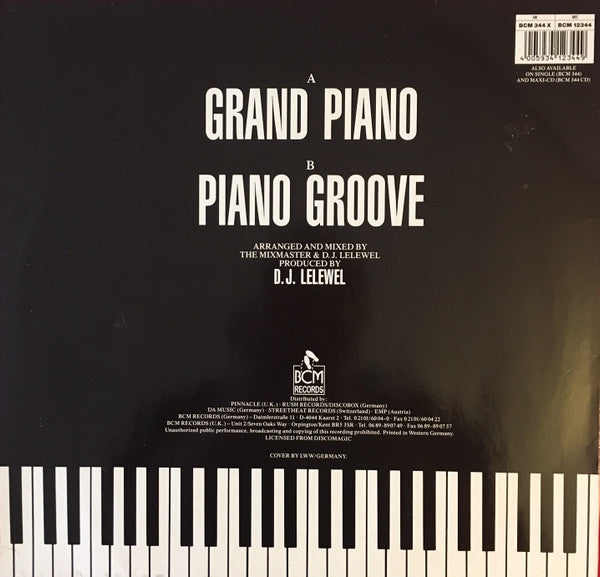 The Mixmaster : Grand Piano (12", Maxi)