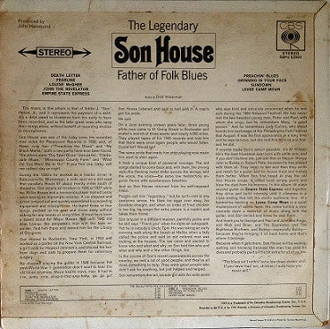 Son House : Father Of Folk Blues (LP, Album)