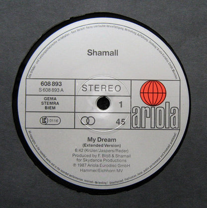 Shamall : My Dream (12", Maxi)