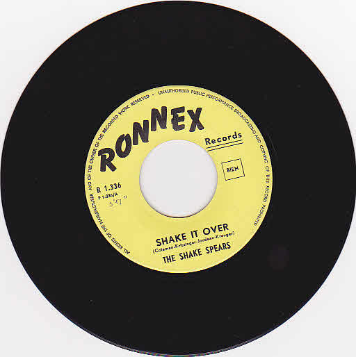 The Shake Spears : Shake It Over (7")