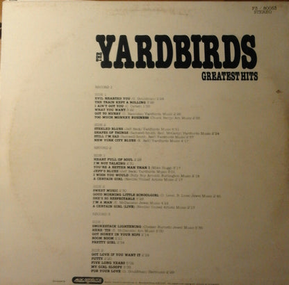 The Yardbirds : Greatest Hits (3xLP, Comp)