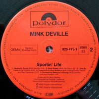 Mink DeVille : Sportin' Life (LP, Album)