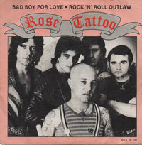 Rose Tattoo : Bad Boy For Love (7", Single)