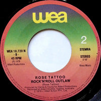 Rose Tattoo : Bad Boy For Love (7", Single)