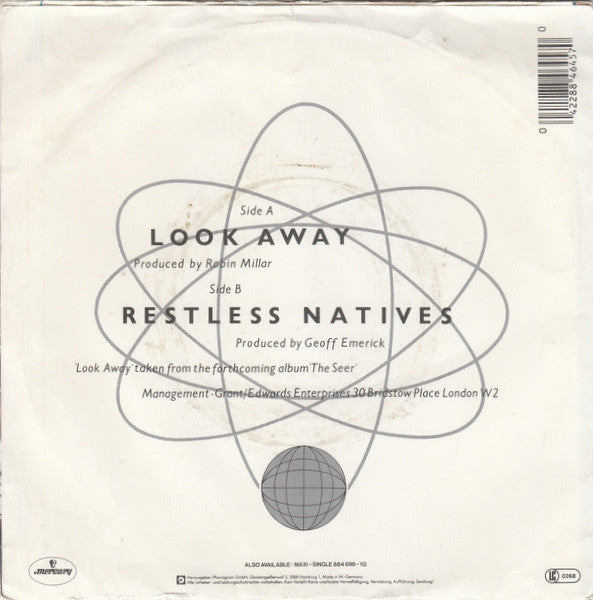 Big Country : Look Away (7", Single)