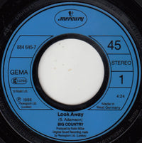 Big Country : Look Away (7", Single)