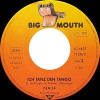 Denise (13) : Tango (7", Single)