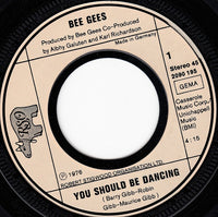 Bee Gees : You Should Be Dancing (7", Single)
