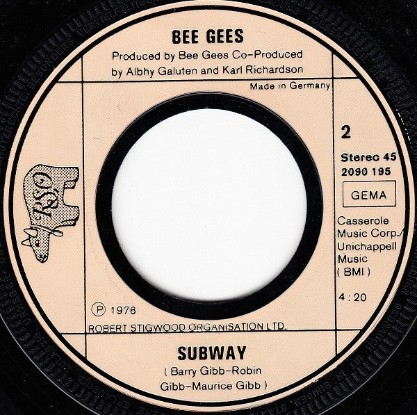 Bee Gees : You Should Be Dancing (7", Single)