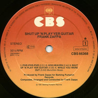 Frank Zappa : Shut Up 'N Play Yer Guitar (3xLP, Album, Ltd + Box)