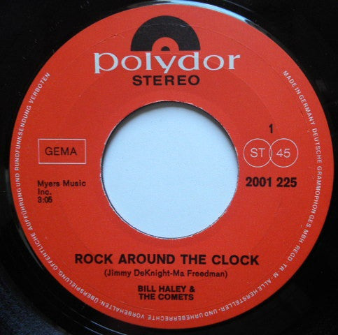 Bill Haley & The Comets* : Rock Around The Clock / See You Later Alligator (7", Single)