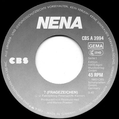 Nena : ? (7", Single)