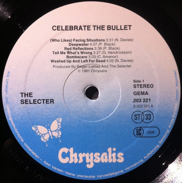 The Selecter : Celebrate The Bullet (LP, Album)