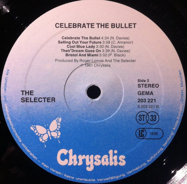 The Selecter : Celebrate The Bullet (LP, Album)