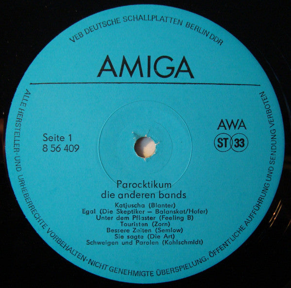 Various : Parocktikum - Die Anderen Bands (LP, Comp)