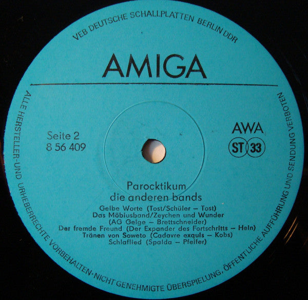 Various : Parocktikum - Die Anderen Bands (LP, Comp)