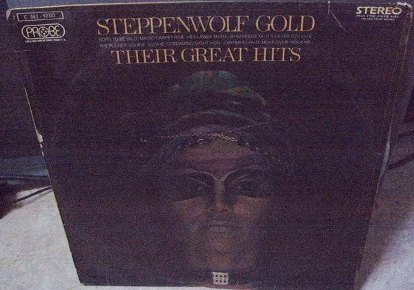Steppenwolf : Gold (Their Great Hits) (LP, Comp)