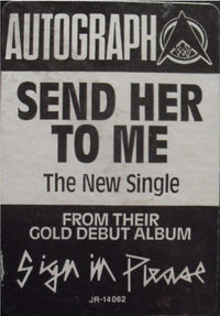 Autograph (2) : Send Her To Me (12", Promo)
