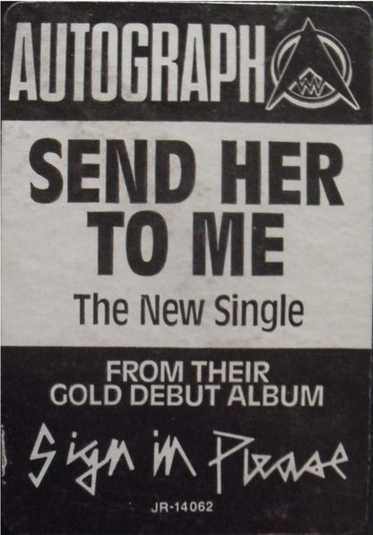 Autograph (2) : Send Her To Me (12", Promo)