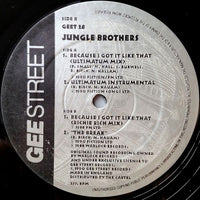 Jungle Brothers : Because I Got It Like That (The Ultimatum Reconstruction) (12", Single)