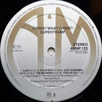 Supertramp : Crisis? What Crisis? (LP, Album, RE)