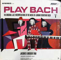 Jacques Loussier Trio : Play Bach Jazz Vol.1 (LP)