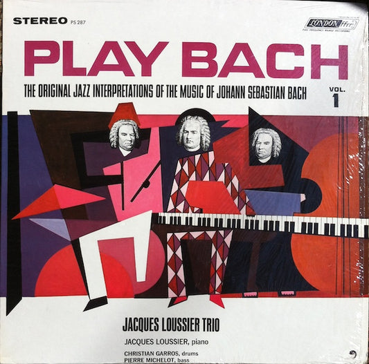 Jacques Loussier Trio : Play Bach Jazz Vol.1 (LP)