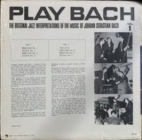 Jacques Loussier Trio : Play Bach Jazz Vol.1 (LP)