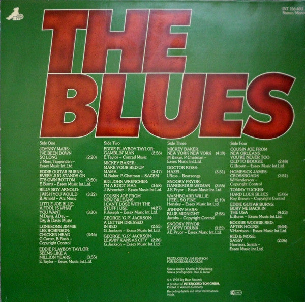 Various : The Blues Vol. 4 (2xLP, Comp, Mono)