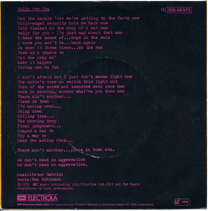 TRB* : Bully For You / Our People (7", Single)