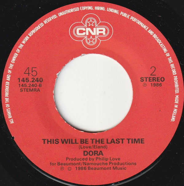 Dora : You're Hurting Me (7", Single)