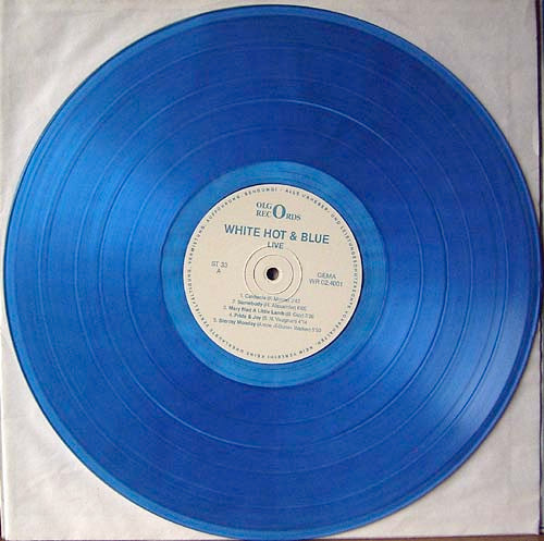 White Hot & Blue : Live (LP, Blu)