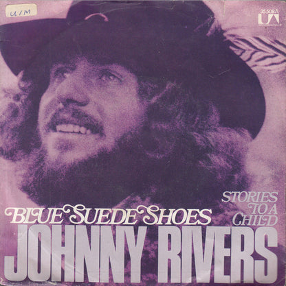 Johnny Rivers : Blue Suede Shoes (7", Single)
