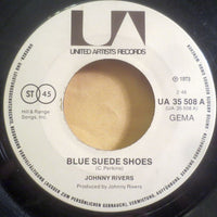 Johnny Rivers : Blue Suede Shoes (7", Single)