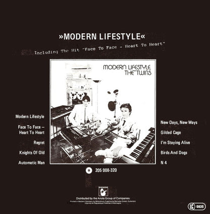 The Twins : Not The Loving Kind / Men Of Destiny (7", Single)