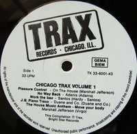 Various : Chicago Trax - Volume 1 (2xLP, Comp)