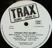 Various : Chicago Trax - Volume 1 (2xLP, Comp)