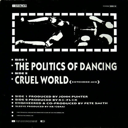 Re-Flex (2) : The Politics Of Dancing (Extended Mix) (12", Maxi)