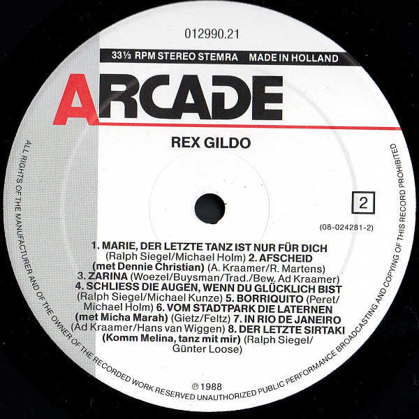Rex Gildo : Rex Gildo '88 (LP, Album)