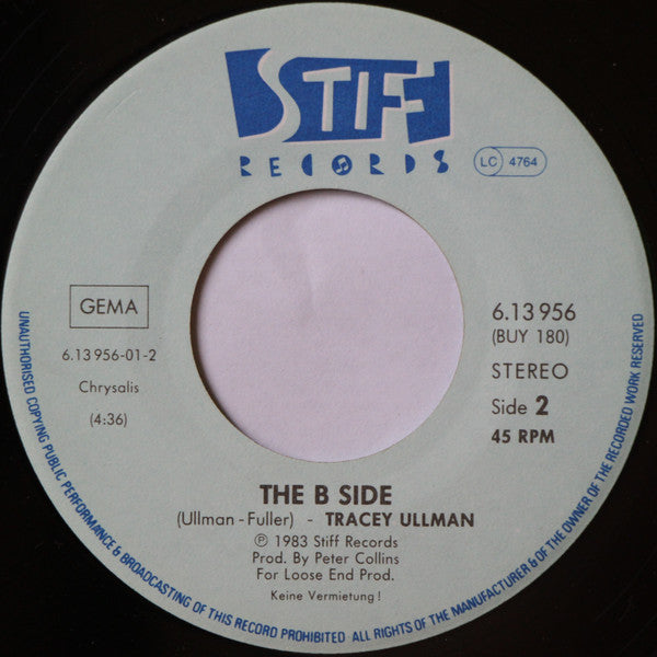 Tracey Ullman : They Don't Know (7", Single)